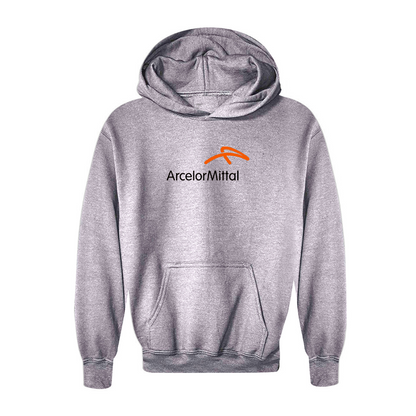 Youth Arcelormittal Logo Pullover Hoodie
