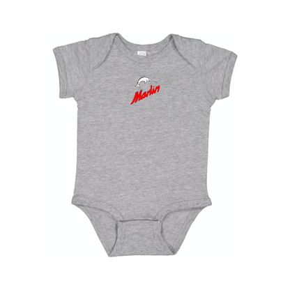 Marlin Logo Baby Onesie Romper