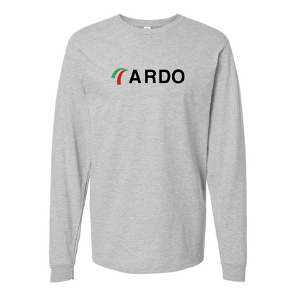 Men's Ardo Logo Cotton Long Sleeve T-Shirt