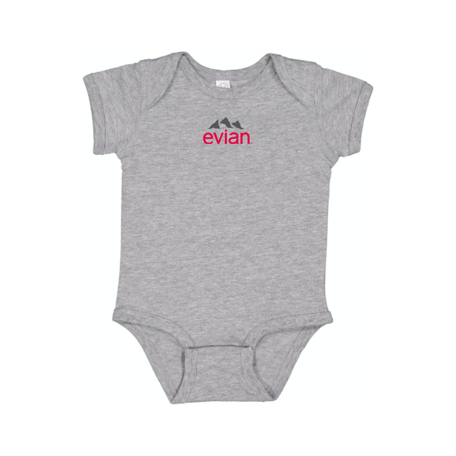 Evian Logo Baby Romper Onesie