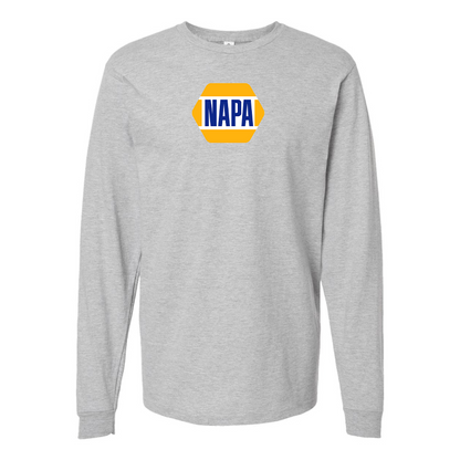Men's Napa  Logo Cotton Long Sleeve T-Shirt