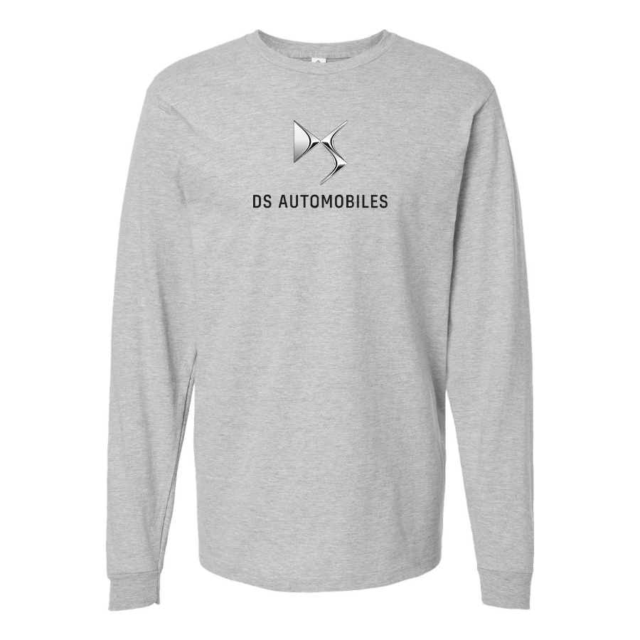 Men's DS Logo Cotton Long Sleeve T-Shirt