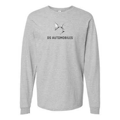 Men's DS Logo Cotton Long Sleeve T-Shirt