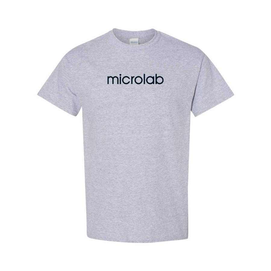 Men's Microlab Logo Cotton T-Shirt