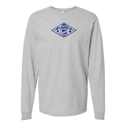 Men's McLaughlin Logo Cotton Long Sleeve T-Shirt