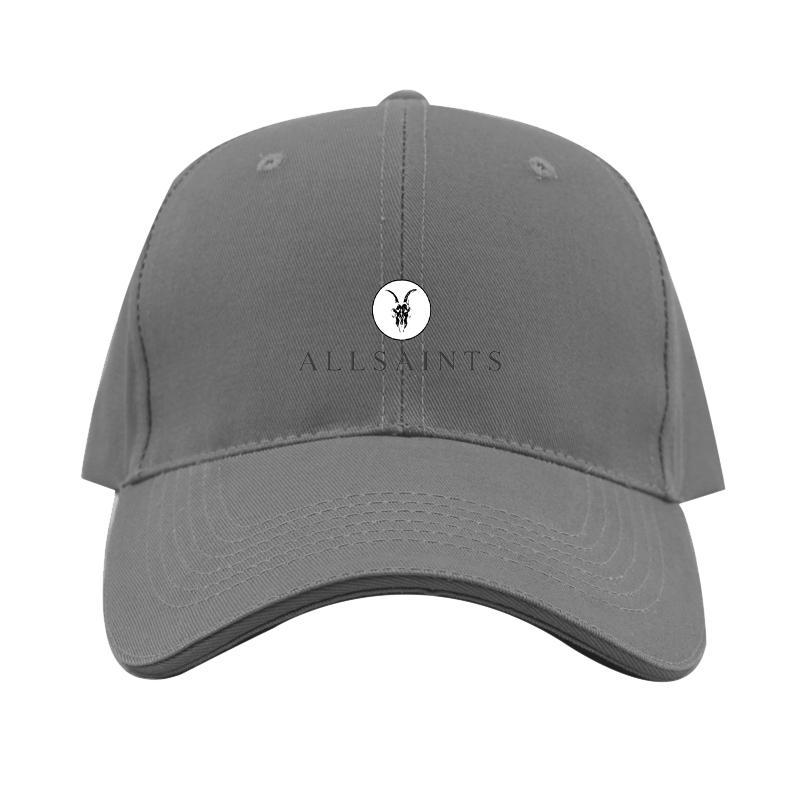 AllSaints Logo  Dad Baseball Cap Hat