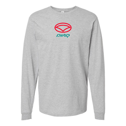 Men's Diar Motors Logo Cotton Long Sleeve T-Shirt