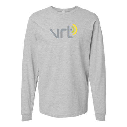 Men's VRT Logo Cotton Long Sleeve T-Shirt