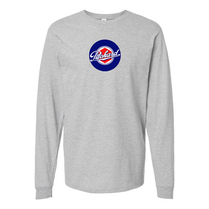 Men's Packard Logo Cotton Long Sleeve T-Shirt
