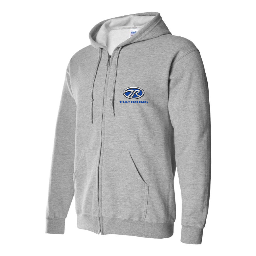 Men's Thairung Logo Zipper Hoodie