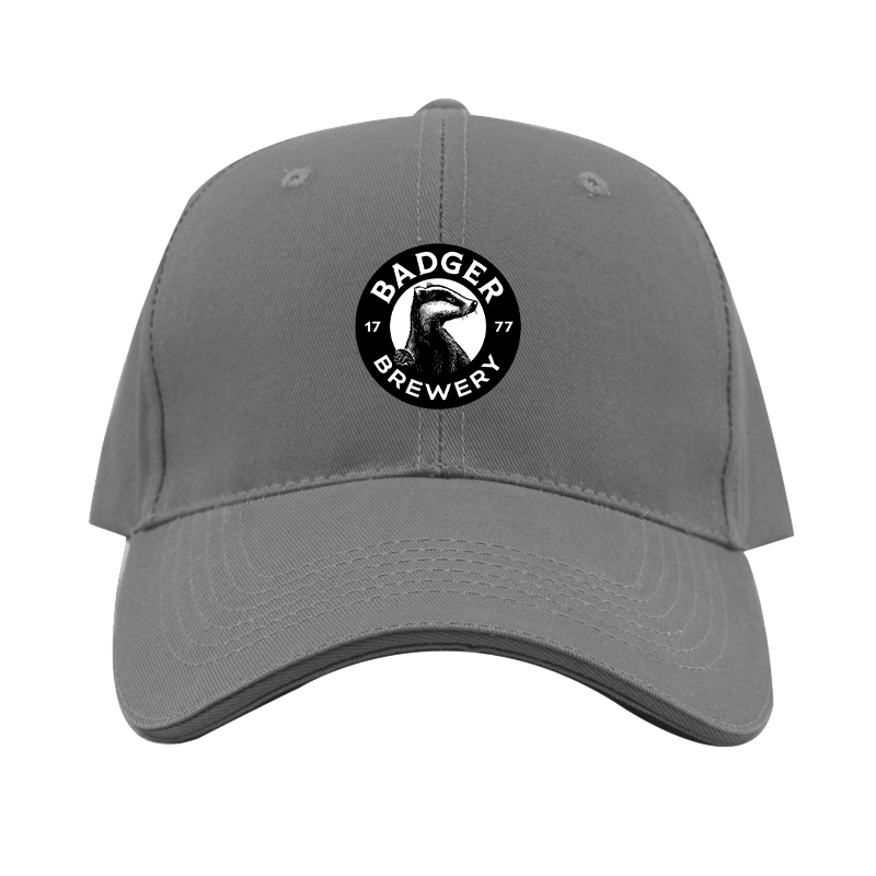 Badger Brewery Logo  Dad Baseball Cap Hat