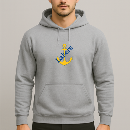 Men's Lake Superior State Lakers Logo Pullover Hoodie