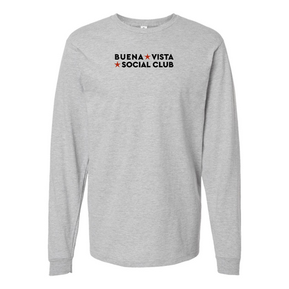 Men's Buena Vista Social Club Logo Cotton Long Sleeve T-Shirt