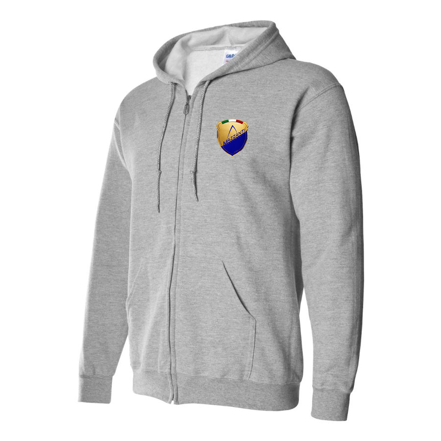 Men's Mazzanti Automobili Logo Zipper Hoodie
