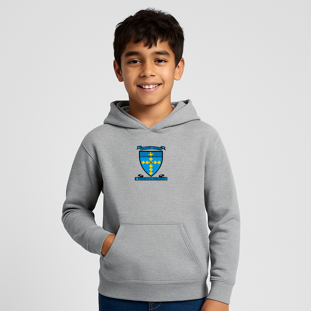 Youth Killester College Logo Pullover Hoodie