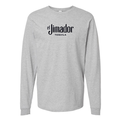 Men's El Jimador Logo Cotton Long Sleeve T-Shirt