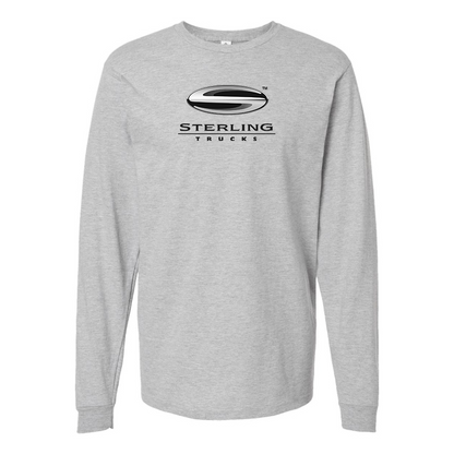 Men's Sterling Trucks Logo Cotton Long Sleeve T-Shirt