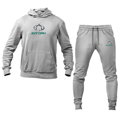 Men's Bogdan Motors Logo Hoodie Joggers Set