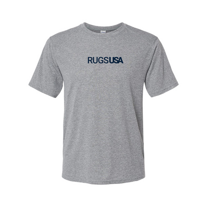 Men's RugsUSA Logo Performance T-Shirt