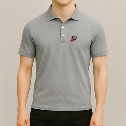 Men's Lafayette Leopards Logo Dry Blend Polo
