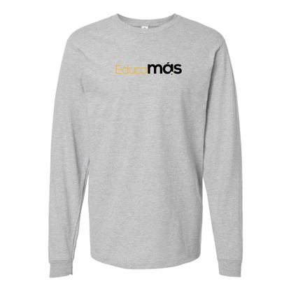 Men's EducaMAS Logo Cotton Long Sleeve T-Shirt