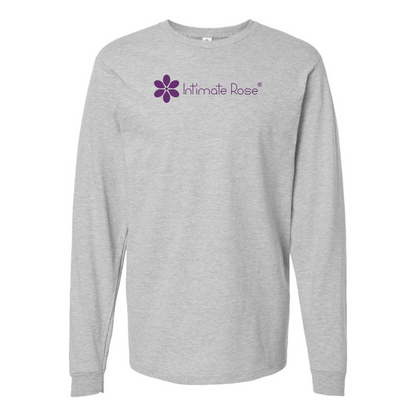 Men's Intimate Rose   Logo  Cotton Long Sleeve T-Shirt