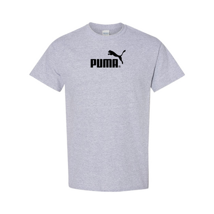 Men's Puma Logo Cotton T-Shirt