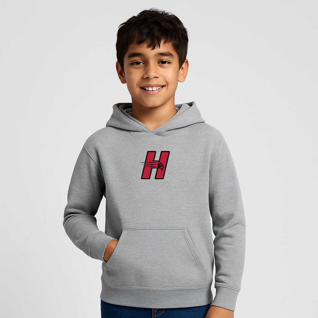 Youth Hartford Hawks Logo Pullover Hoodie