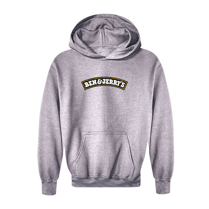 Youth Ben and Jerrys Logo Pullover Hoodie