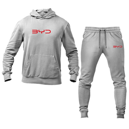 Men's BYD Logo Hoodie Joggers Set
