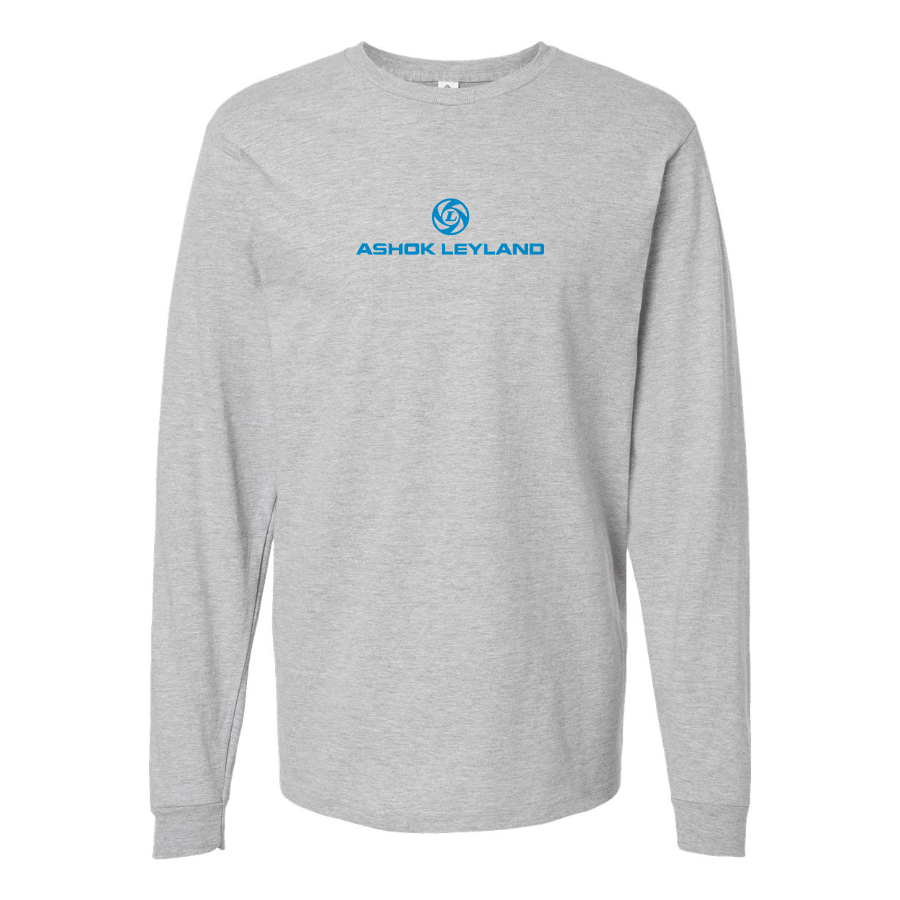 Men's Ashok Leyland Logo Cotton Long Sleeve T-Shirt