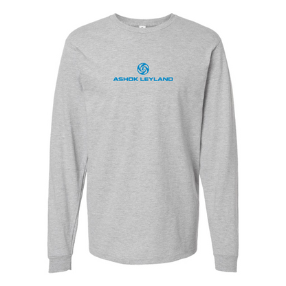 Men's Ashok Leyland Logo Cotton Long Sleeve T-Shirt
