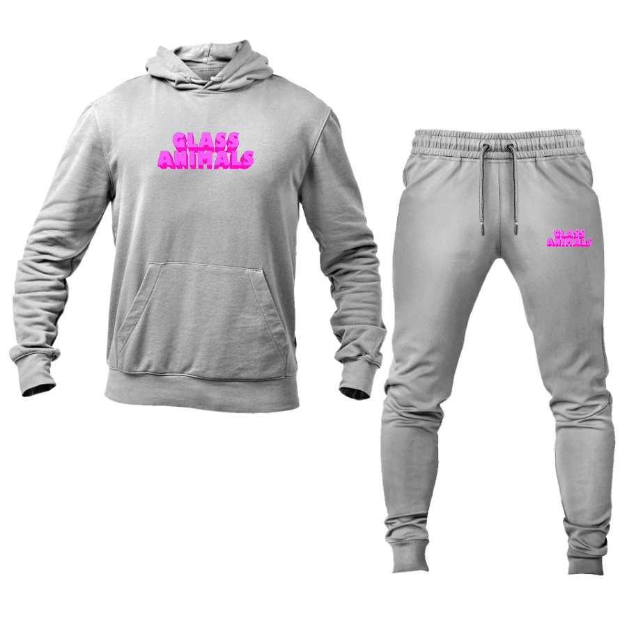 Men's Glass Animals Logo Hoodie Joggers Set