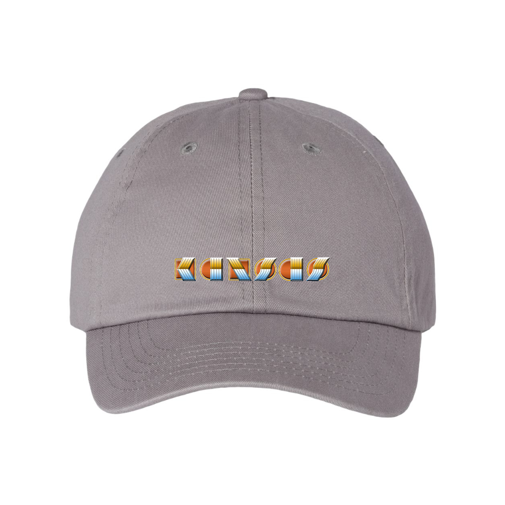 Kansas Valucap Adult Bio-Washed Classic Dad Hat