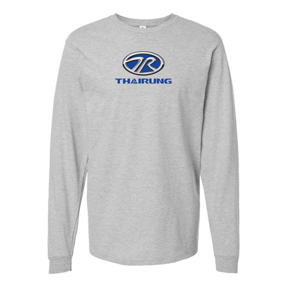 Men's Thairung Logo Cotton Long Sleeve T-Shirt