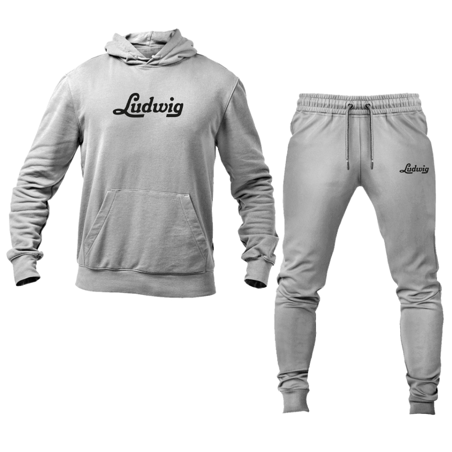 Men's Ludwig Logo Hoodie Joggers Set