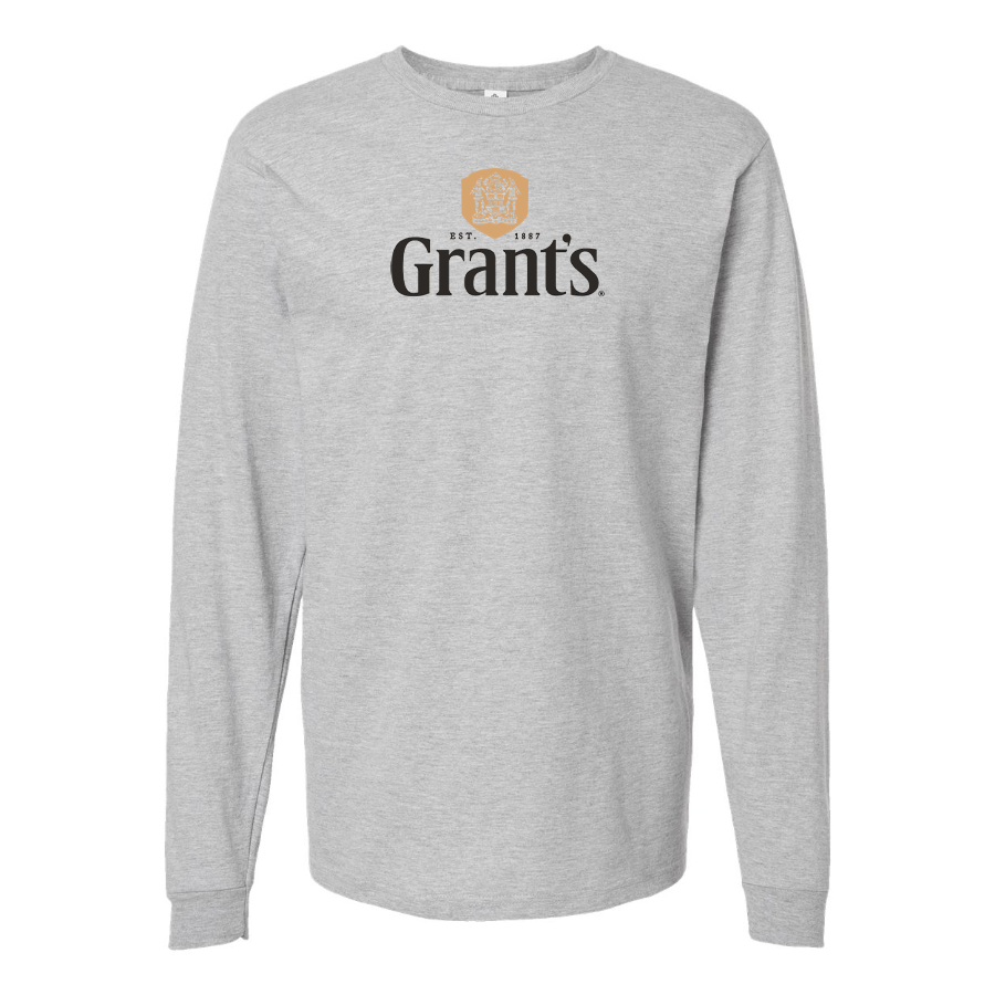 Youth Grants Logo Cotton Long Sleeve T-Shirt