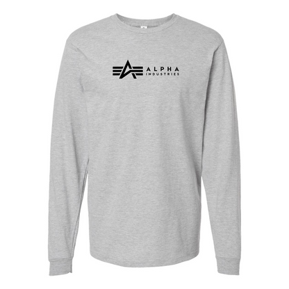 Youth Alpha Industries Logo Long sleeves