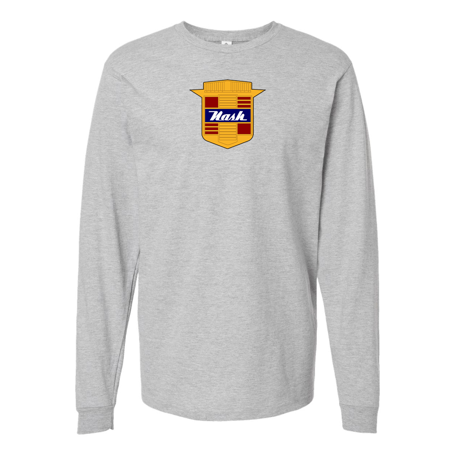 Youth Nash Motors Logo Cotton Long Sleeve T-Shirt