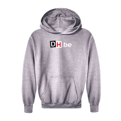 Youth  DH Derniere Heure  Logo  Pullover Hoodie