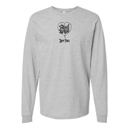 Men's Avril Lavigne Logo Cotton Long Sleeve T-Shirt