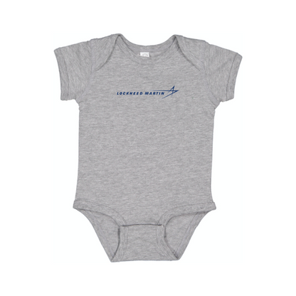 LinLockheed Martin  Logo  Baby Onesie Romper
