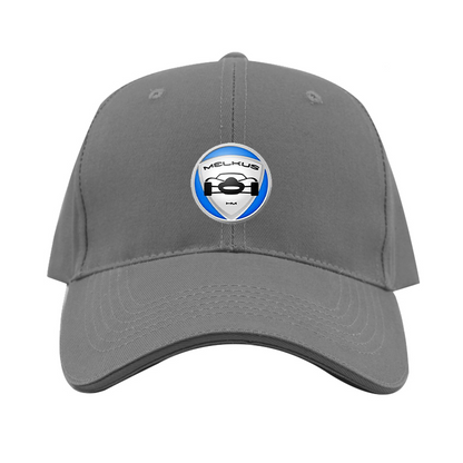 Melkus Logo  Dad Baseball Cap Hat
