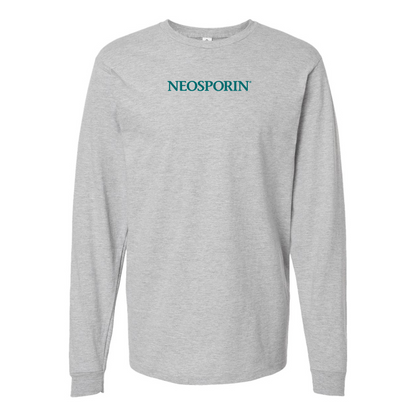 Men's Neosporin Logo Cotton Long Sleeve T-Shirt