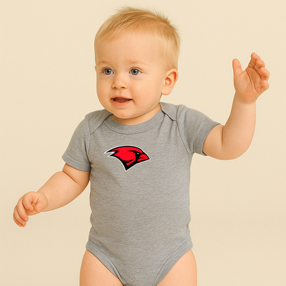 Incarnate Word Cardinals Logo Baby Romper Onesie