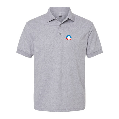 Men's Obama Logo Dry Blend Polo