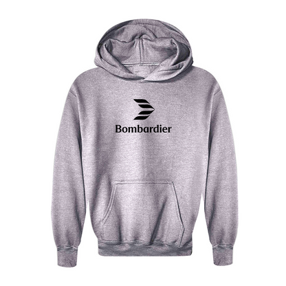 Youth Bombardier Logo Pullover Hoodie
