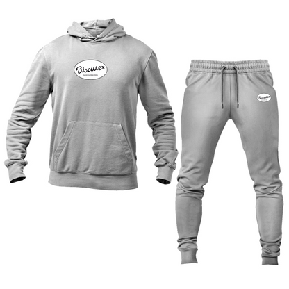 Men's Biscuter Logo Hoodie Joggers Set