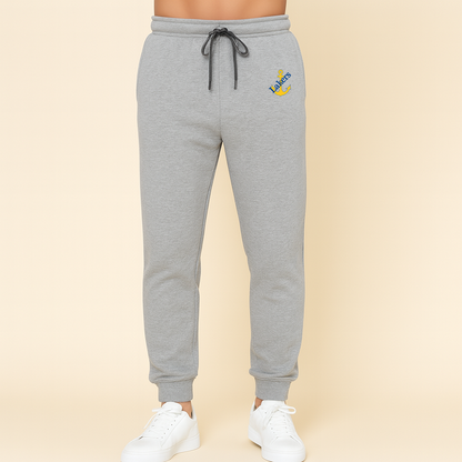 Men's Lake Superior State Lakers Logo Joggers Sweatpants