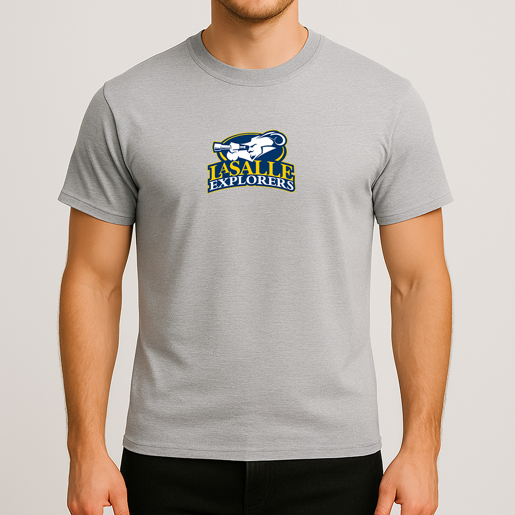 Men's La Salle Explorers Logo Cotton T-Shirt